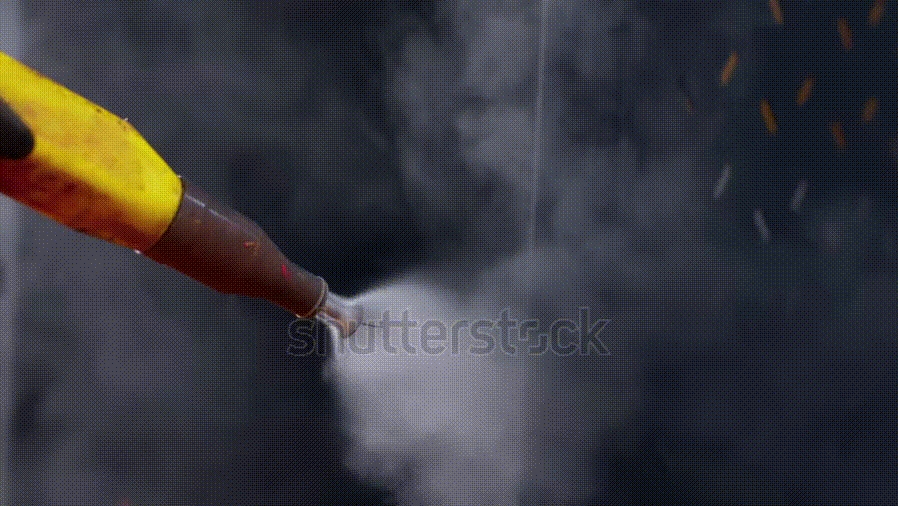 Порошковая покраска металла анимация Порошковая покраска металла анимация