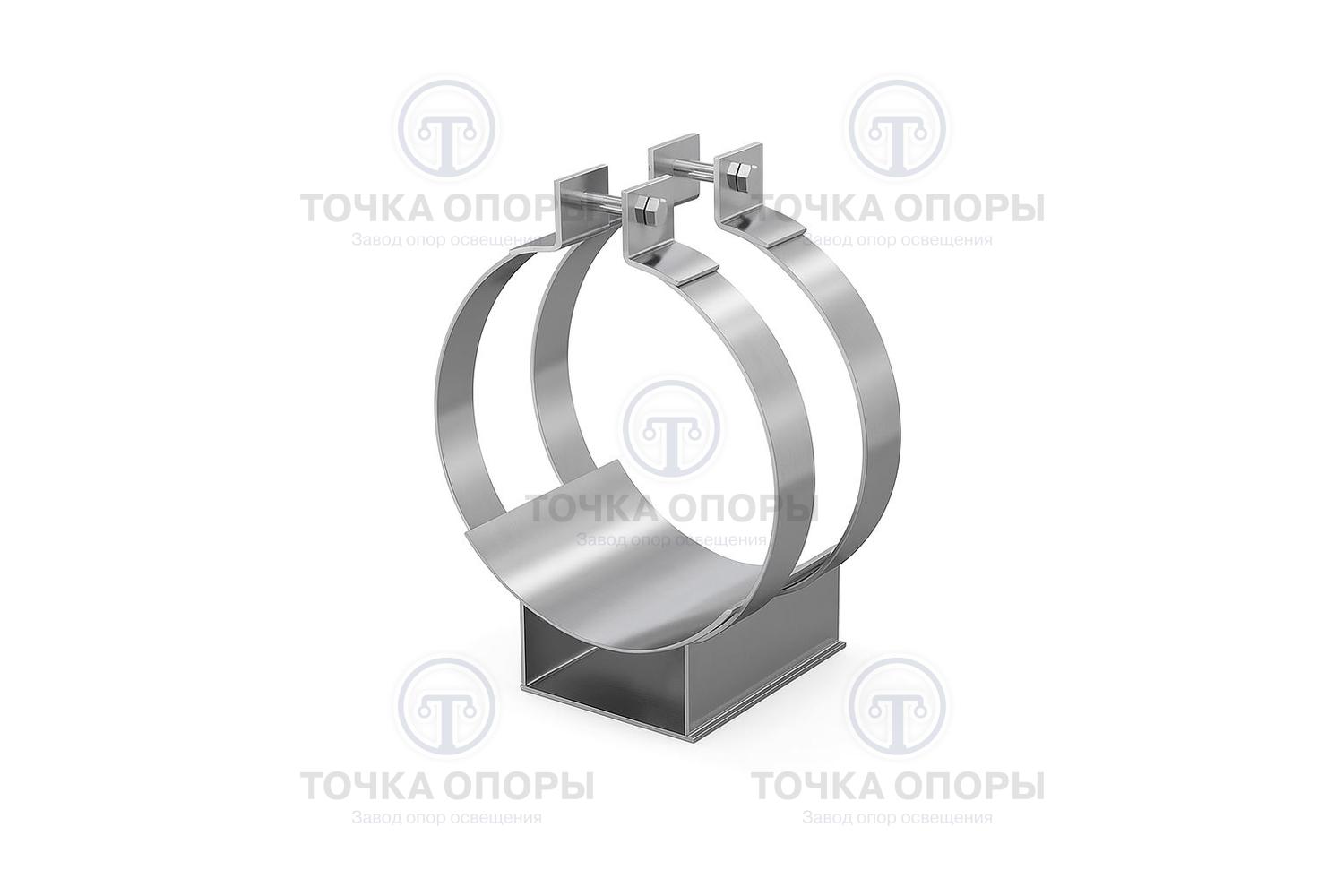 Скользящие подкладные опоры в футляре на участках, приближенных к углу поворота трассы