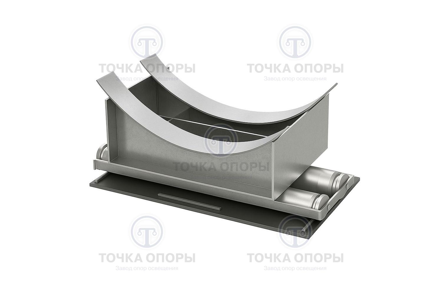 Опоры двухкатковые Т20.00.00.000 СБ