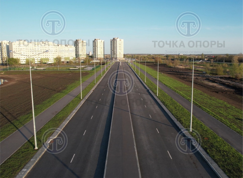 Монтаж граненых силовых опор Монтаж граненых силовых опор