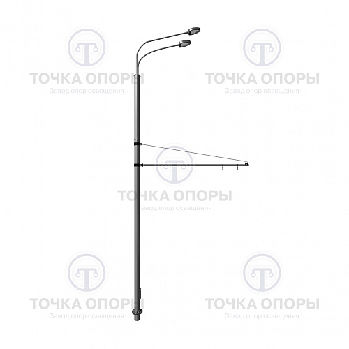 Чертеж опоры контактной сети ТФ.jpg Чертеж опоры контактной сети ТФ.jpg