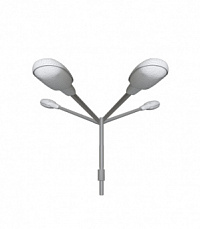 К4-0,2-0,2-/90-Ф3 четырехрожковый консольный кронштейн