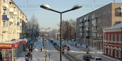 Поставка в город Глазов, для улицы Кирова и сквера, опор НФК-7 и НФК-5