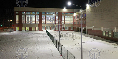 Поставка в город Екатеринбург, для Екатеринбургского института физической культуры, опор ОГКф-6