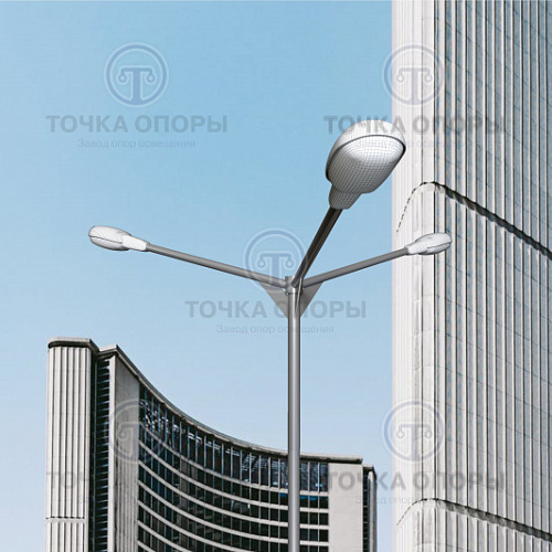 К3-0,5-1,0-/120-Ф4 трёхрожковый консольный кронштейн