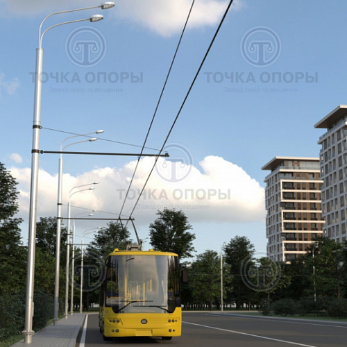 Опора контактной сети ТФ-1500-9,0-01