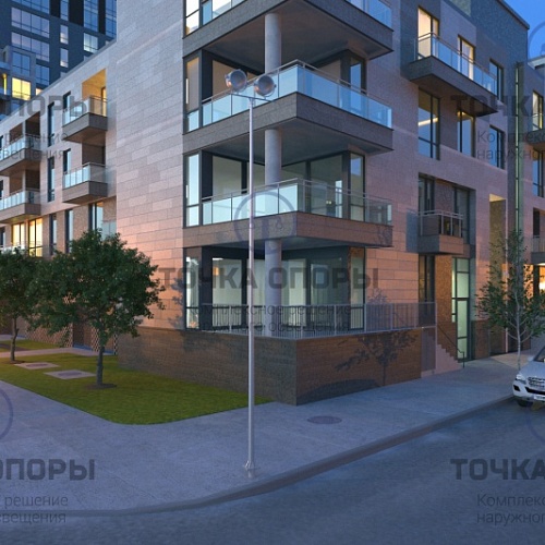 Опора освещения ОККС-0,7-10