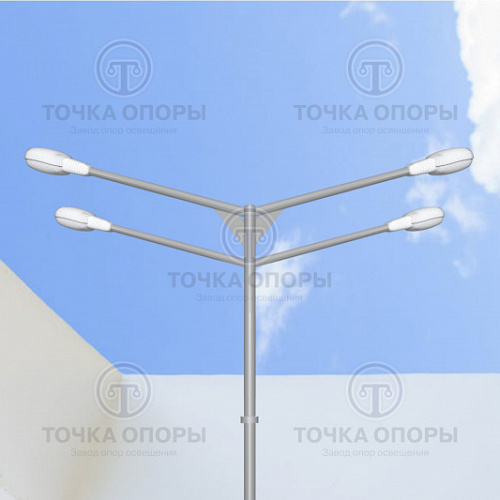 К4-2,5-2,0-/180-Ф6 четырехрожковый консольный кронштейн