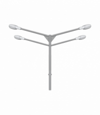 К4-2,5-2,0-/180-Ф6 четырехрожковый консольный кронштейн