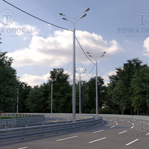 Опора освещения ОСф-0,7-9,0 в-3,0