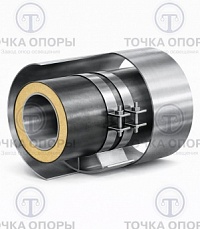 Скользящая опора для прокладки в футляре трубы ППУ Ду108/180/377