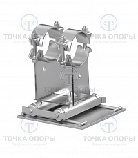 Блоки двухкатковых опор ОСТ 34-270-75