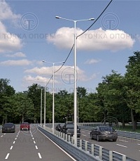 Опора освещения CФ-400-9,0-02-ц