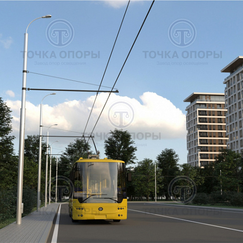 Опора контактной сети ТП-1200-10,0/12,5-01-лк