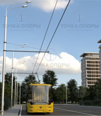 Опора контактной сети ТФ-2500-9,0-01